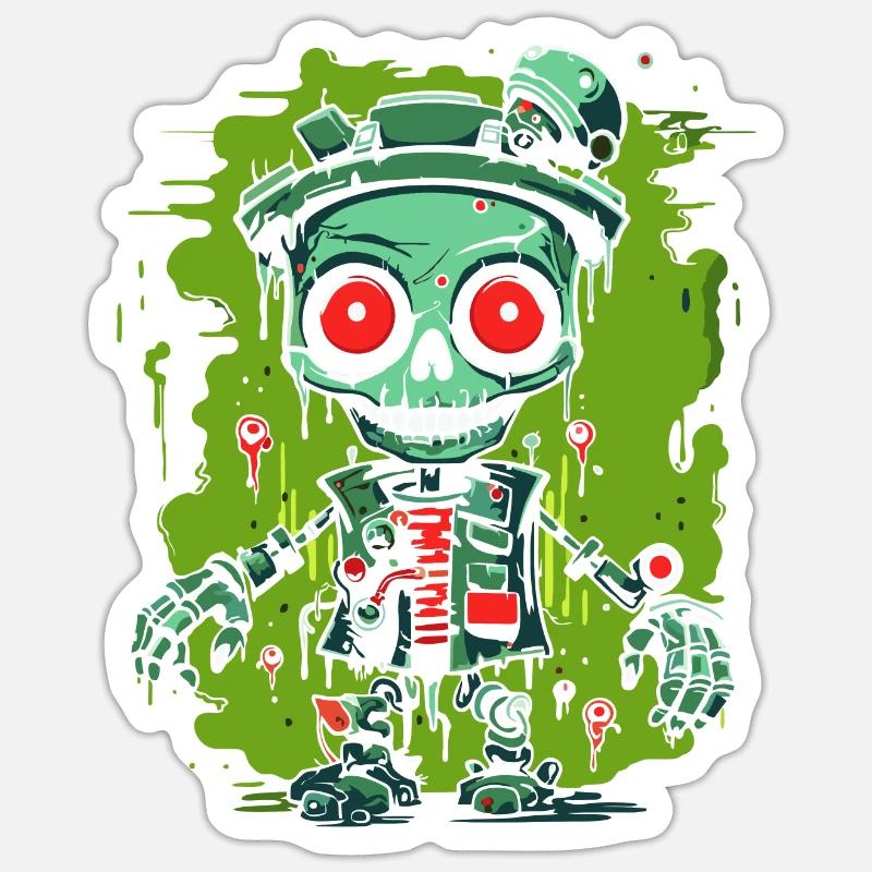 Sticker Größe S (10 x 10 cm) - 