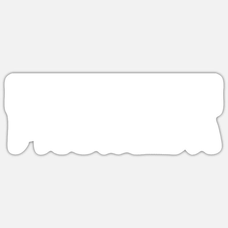 Nicht Mein Problem Sticker Größe S (10 x 10 cm)