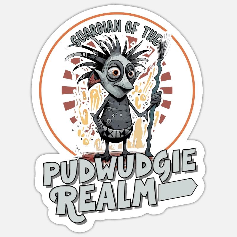 Pukwudgie Kryptide Folklore Mythen Kryptozoologe Sticker Größe S (10 x 10 cm)