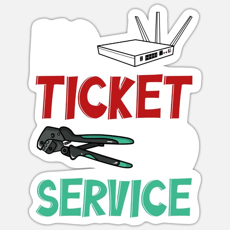 Sticker taille S (10 x 10 cm) -