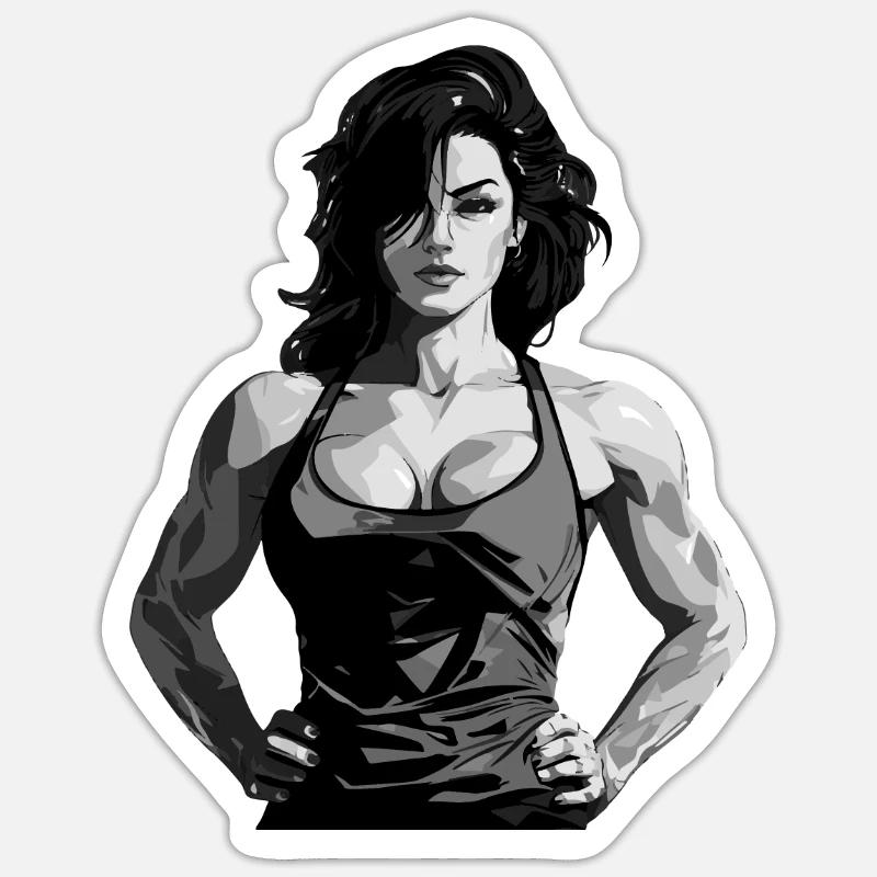 Sticker taille S (10 x 10 cm) -