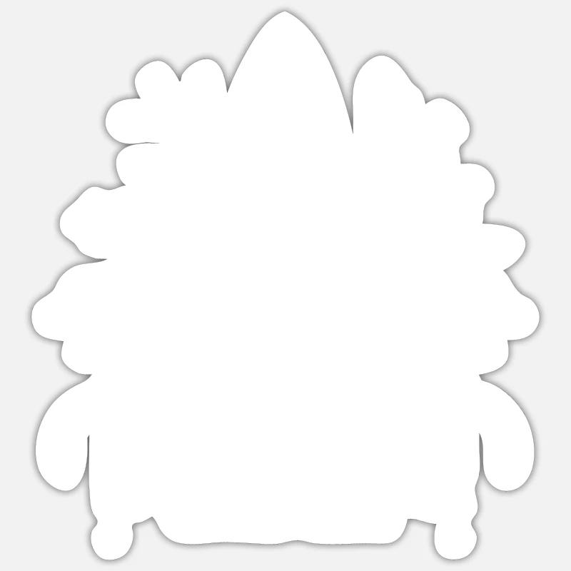 Innovativ sein oder verdunsten - Sticker Größe S (10 x 10 cm) - Mattweiß