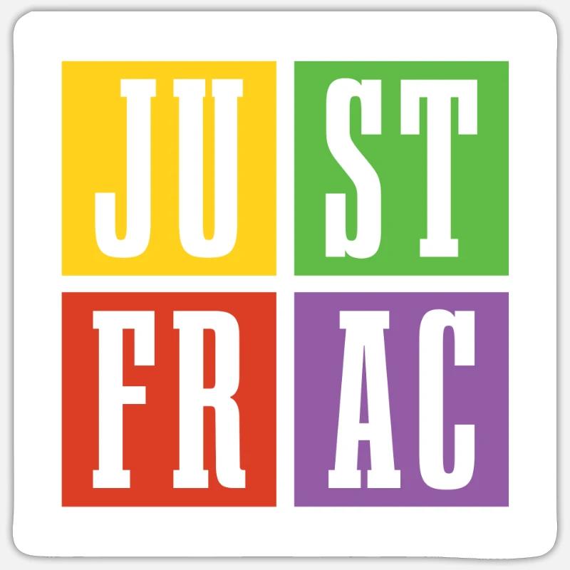 Ölfeld Bohrinsel Lustig Fracking - Sticker Größe S (10 x 10 cm) - Mattweiß