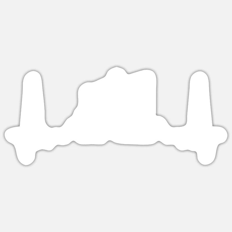 Diskuswerfen Diskuswerfer Geschenk Sticker Größe S (10 x 10 cm)