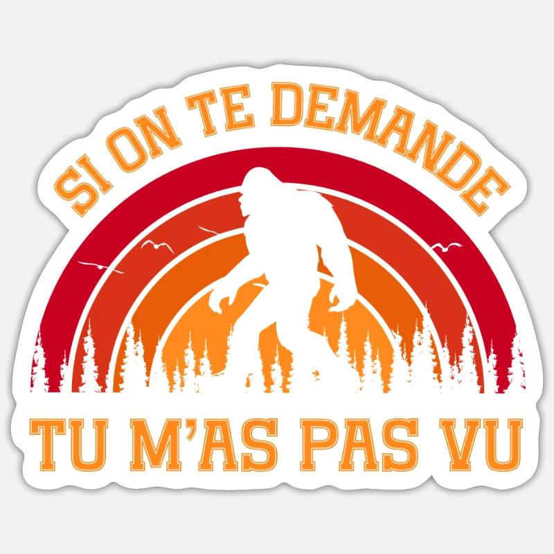 si on te demande Sticker taille S (10 x 10 cm)