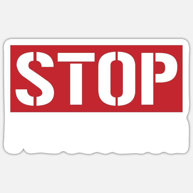 Sticker size S (10 x 10 cm) - 