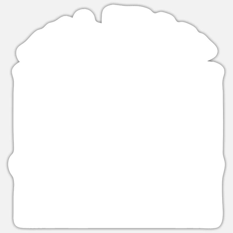 Ölfeld Bohrinsel Bier Fracking - Sticker Größe S (10 x 10 cm) - Mattweiß