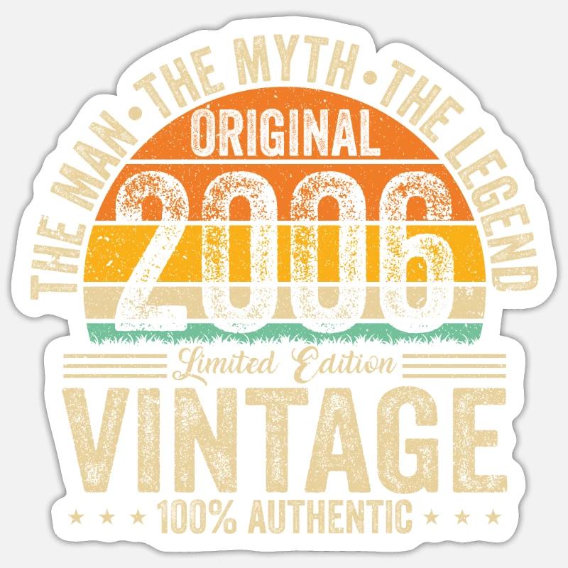 Legendary since 2006 Sticker size S (10 x 10 cm)