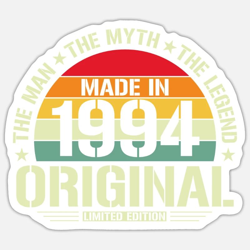 Unmistakable - 1994 Legends - Sticker size S (10 x 10 cm) - white matte