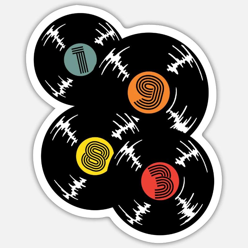 Sticker taille S (10 x 10 cm) - 