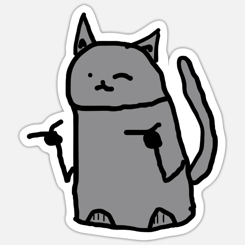 Sticker Größe S (10 x 10 cm) - 