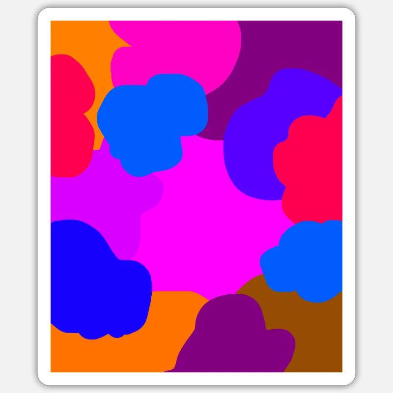 Nuage Sticker taille S (10 x 10 cm)