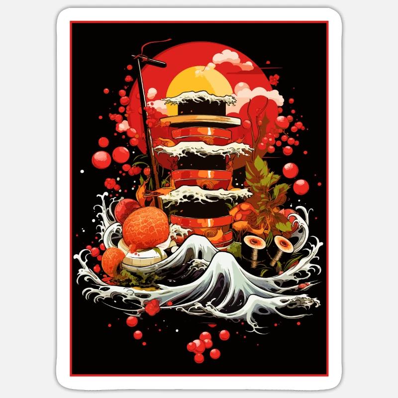 Sticker taille S (10 x 10 cm) - 