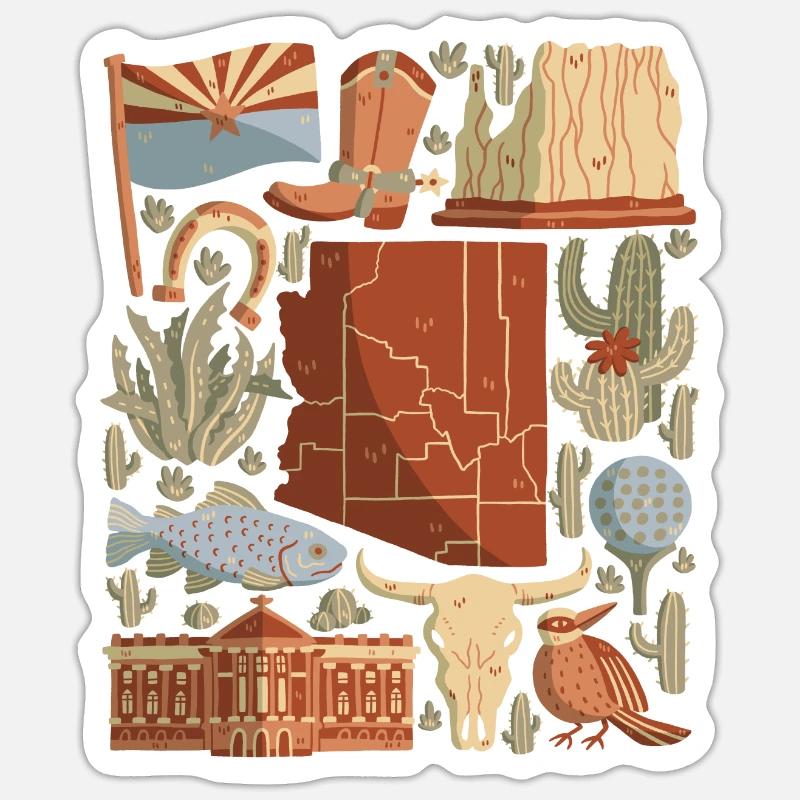Sticker Größe S (10 x 10 cm) - 