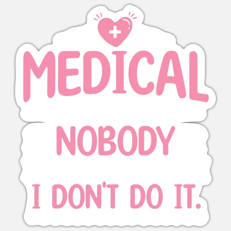 Spécialiste du codage de codeur médical Sticker taille S (10 x 10 cm)