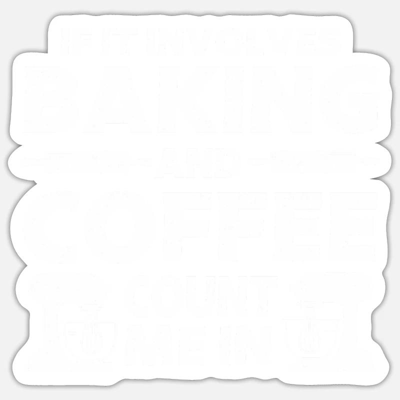 Baker Gift Baking for Bakers Sticker size S (10 x 10 cm)