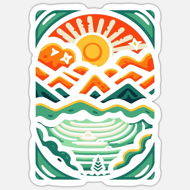 Sticker taille S (10 x 10 cm) - 