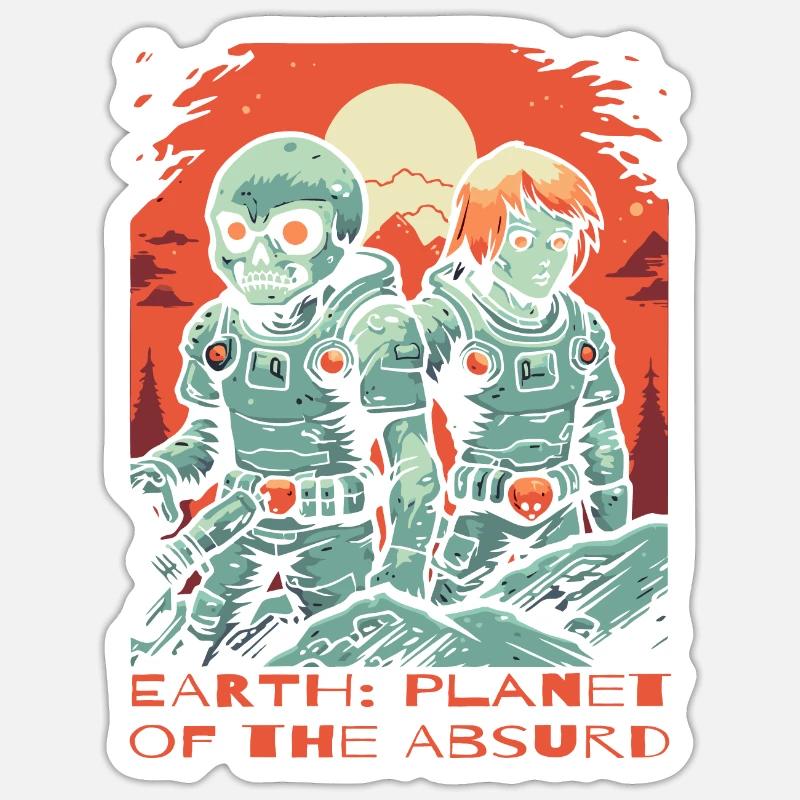 Sticker Größe S (10 x 10 cm) - 
