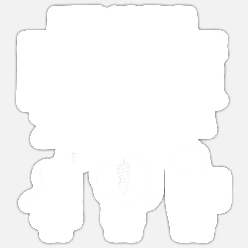 Sticker Größe S (10 x 10 cm) - 