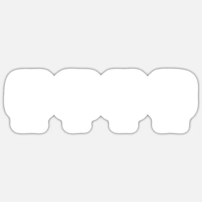 Sticker size S (10 x 10 cm) -