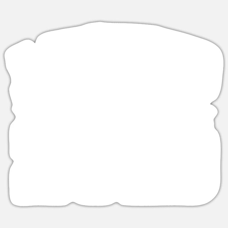 Édition limitée 2019 - Sticker taille S (10 x 10 cm) - blanc mat