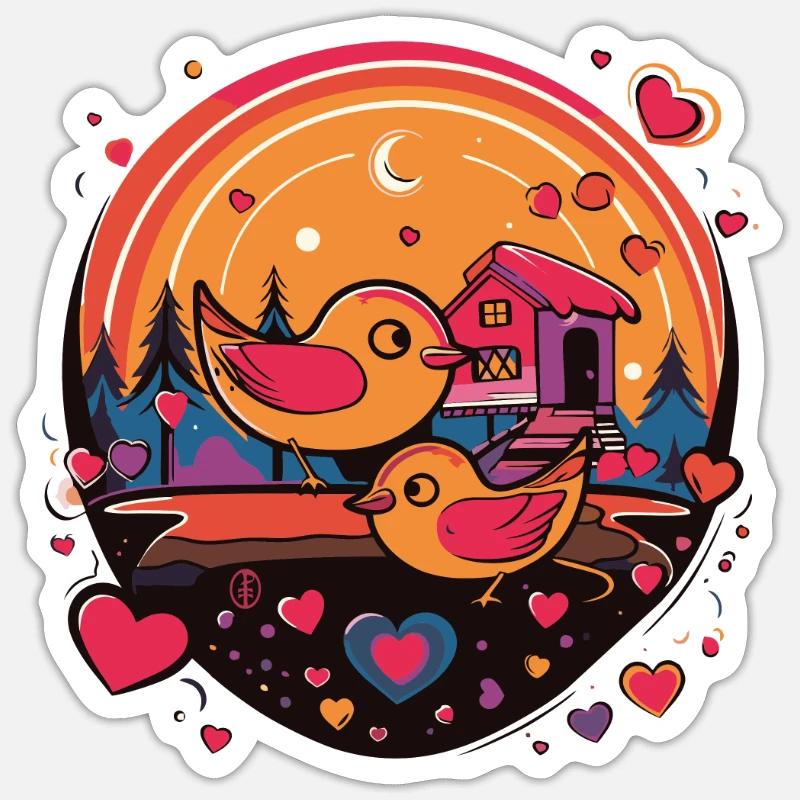 Sticker taille S (10 x 10 cm) - 