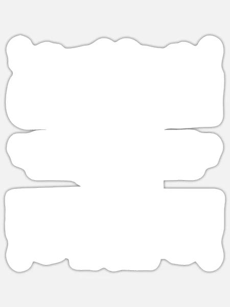 Logopädie Logopädin - Sticker Größe S (10 x 10 cm) - Mattweiß