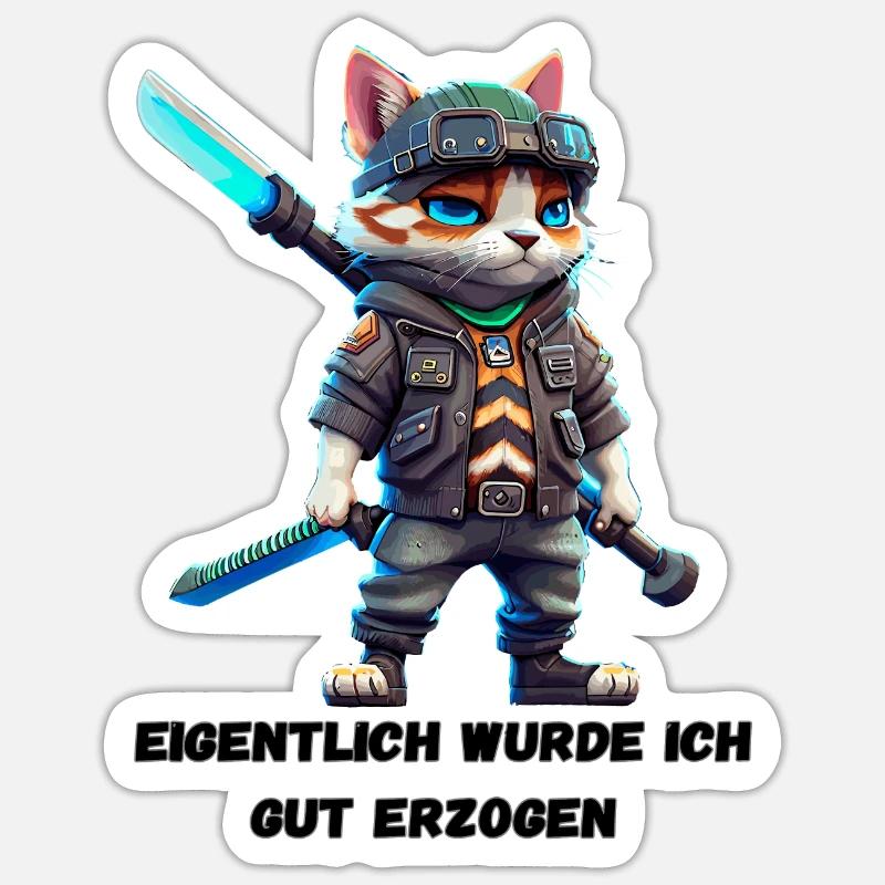 Sticker Größe S (10 x 10 cm) - 