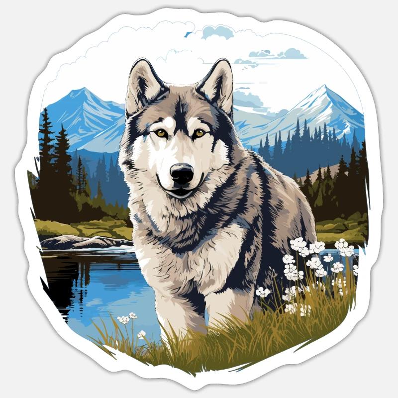 Sticker Größe S (10 x 10 cm) - 