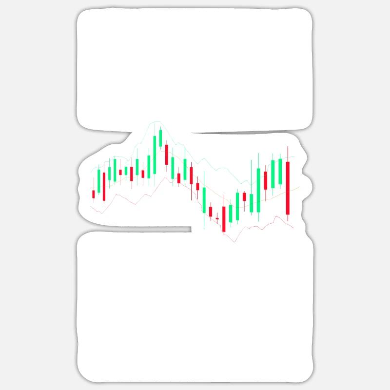 Ich gewinne oder ich lerne Aktien Börse Trader Sticker Größe S (10 x 10 cm)