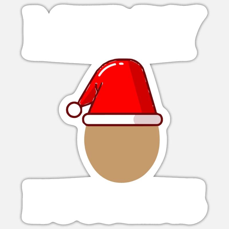 Fête de l’œuf heureux Sticker taille S (10 x 10 cm)