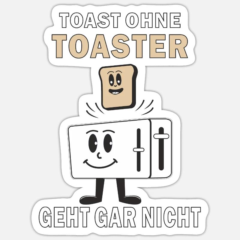Sticker Größe S (10 x 10 cm) - 
