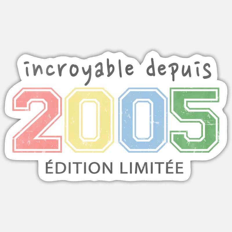 Sticker taille S (10 x 10 cm) - 