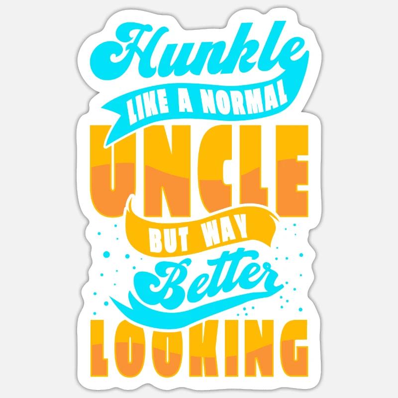 uncle Sticker size S (10 x 10 cm)
