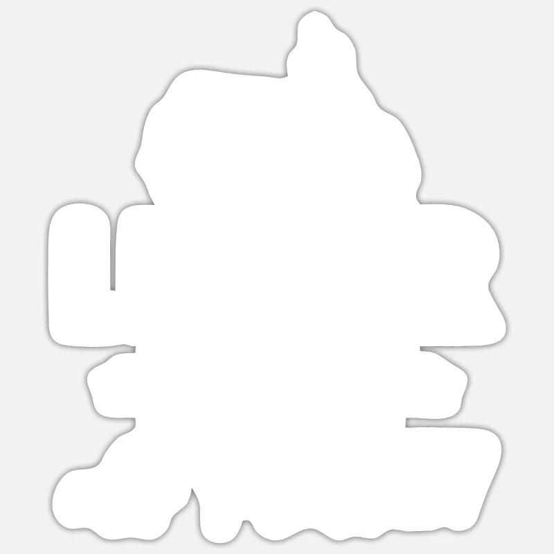 Sticker Größe S (10 x 10 cm) - 