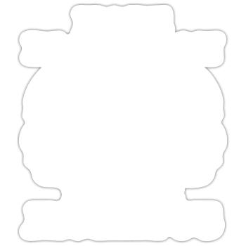 L’espoir s’épanouit sur Dia de Muertos - Sticker taille S (10 x 10 cm) - blanc mat - Devant