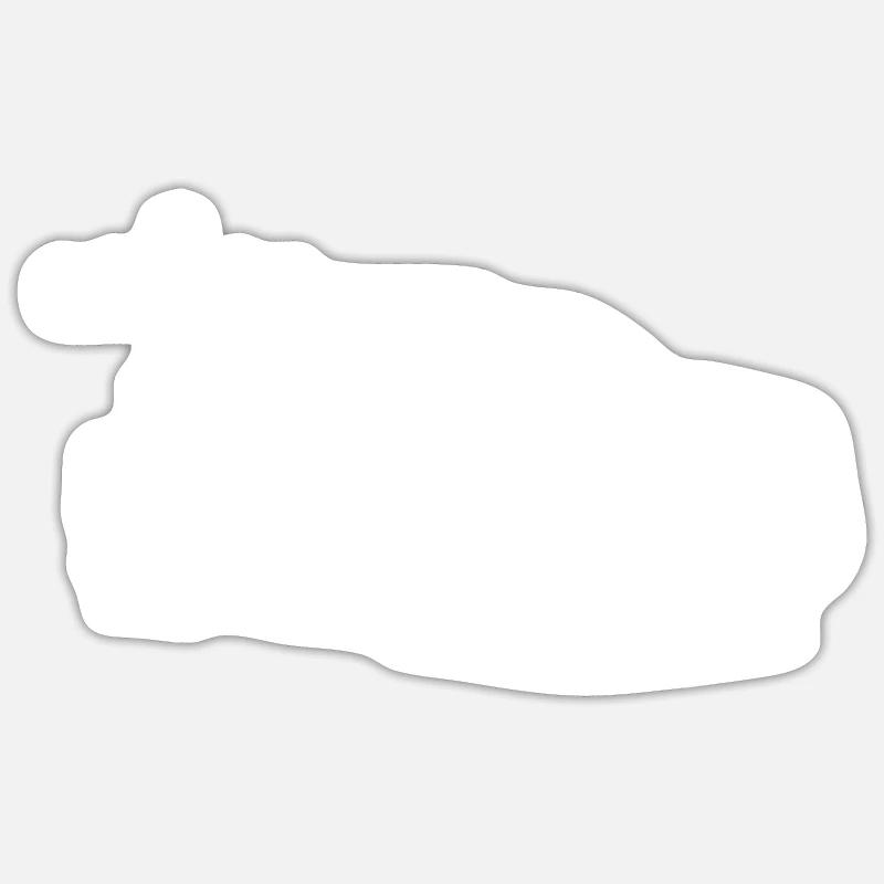 Abschleppdienst Abschlepper - Sticker Größe S (10 x 10 cm) - Mattweiß