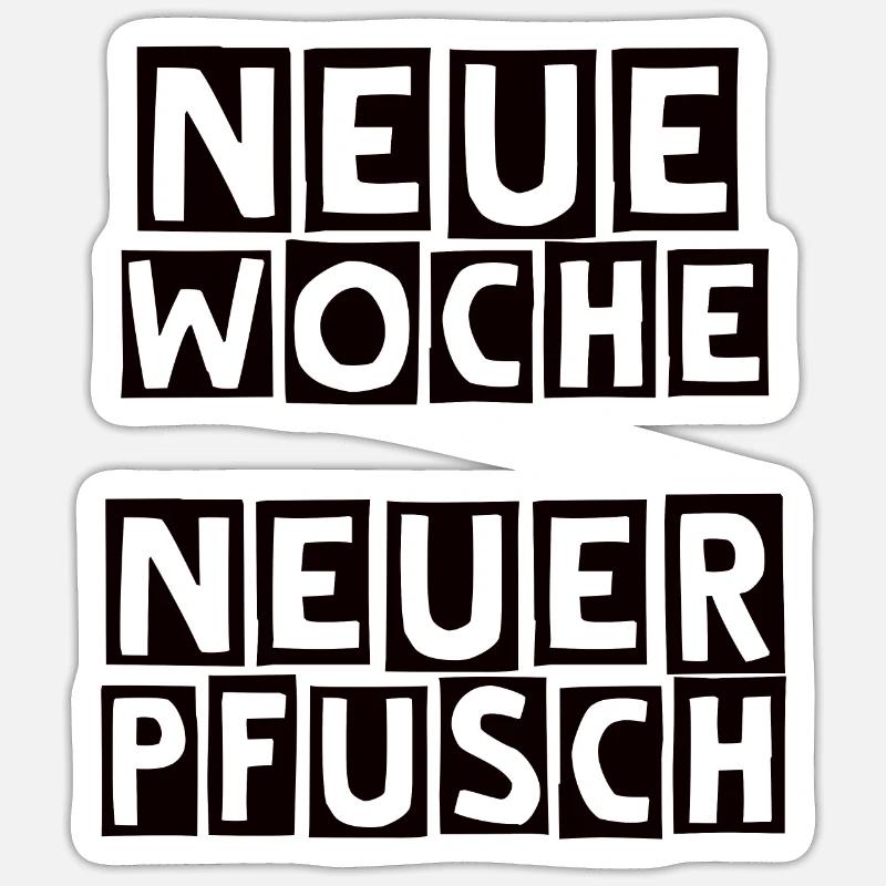 Sticker Größe S (10 x 10 cm) - 