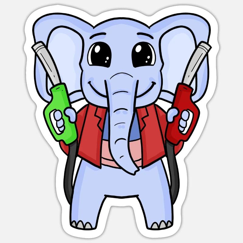 Sticker Größe S (10 x 10 cm) - 