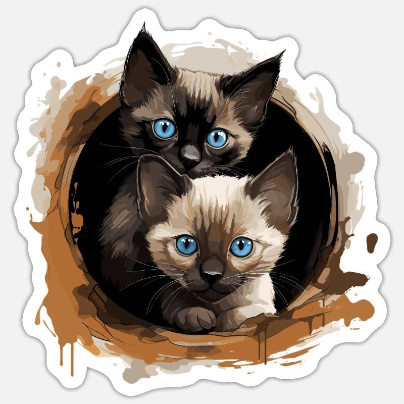 Sticker Größe S (10 x 10 cm) - 