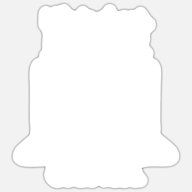 Das Leben ist Short Code Fast Sticker Größe S (10 x 10 cm)