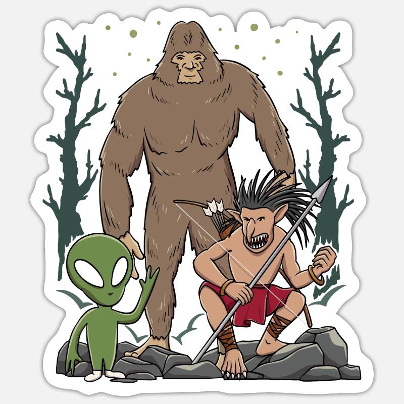 Folklore, créatures mythiques, Indiens Sticker taille S (10 x 10 cm)