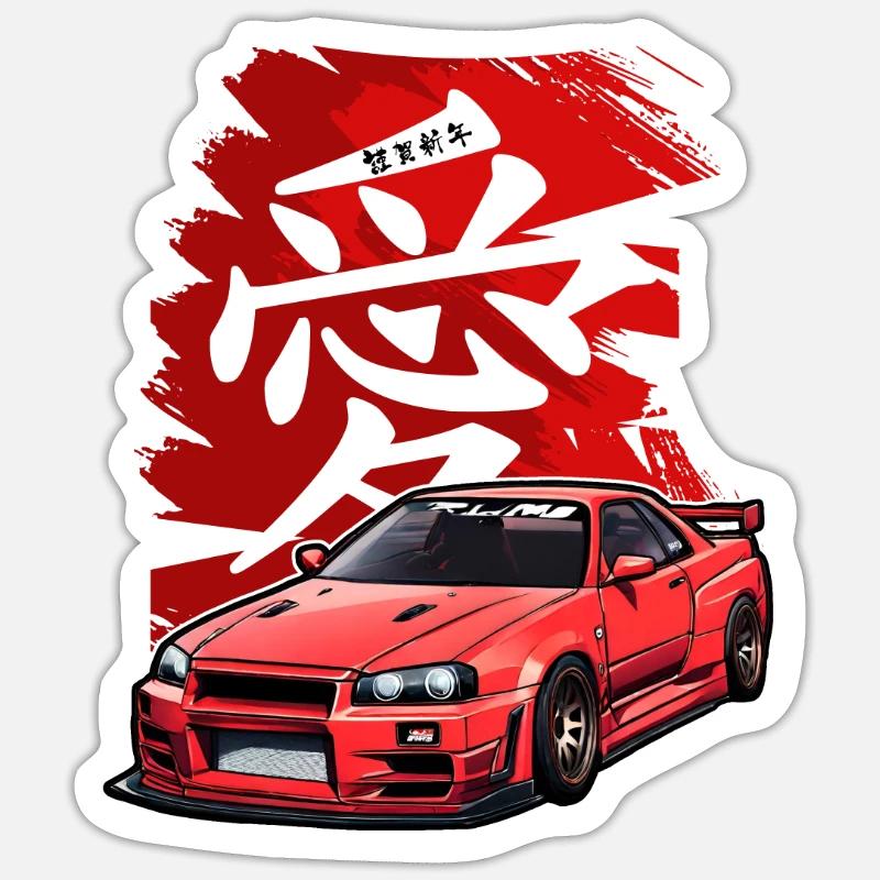 Sticker size S (10 x 10 cm) - 