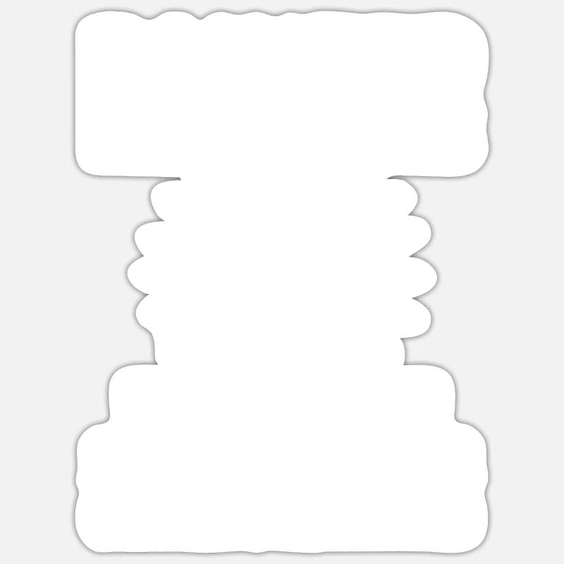 House Painter Decorator Painter I - Sticker size S (10 x 10 cm) - white matte