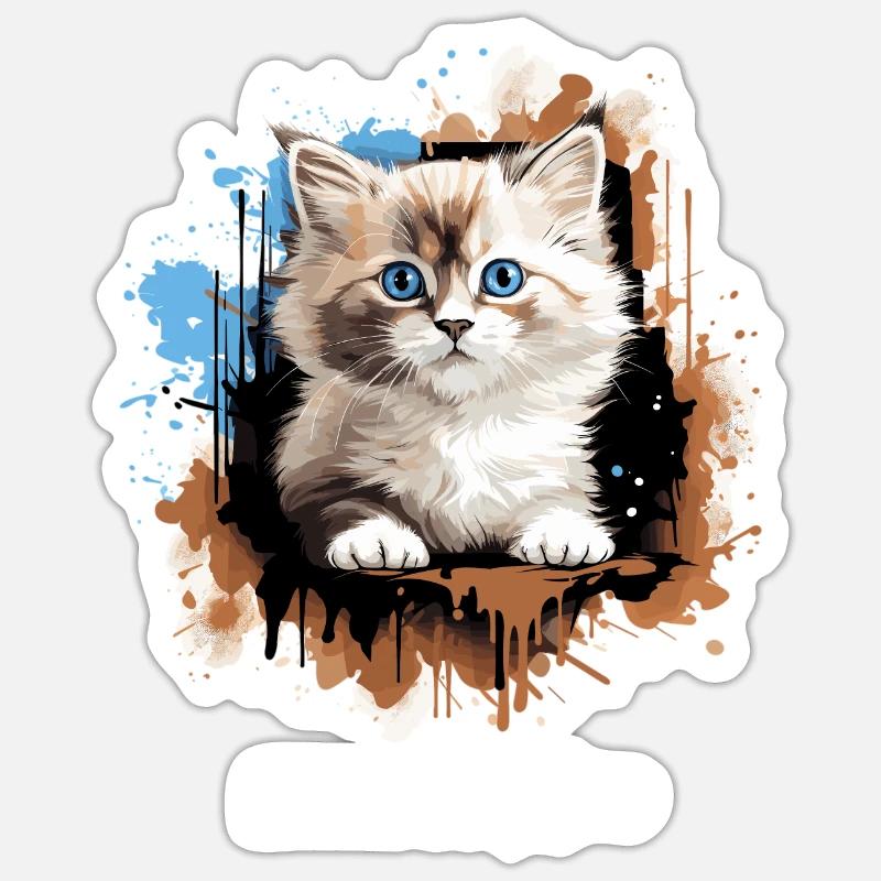 Sticker taille S (10 x 10 cm) - 