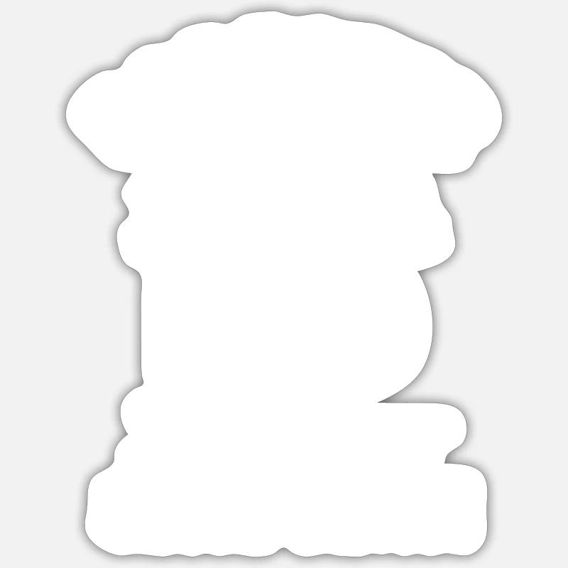 Forester dad tree lover since birth Sticker size S (10 x 10 cm)