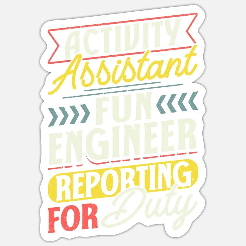 Activity Assistant Professionals Sticker Größe S (10 x 10 cm)