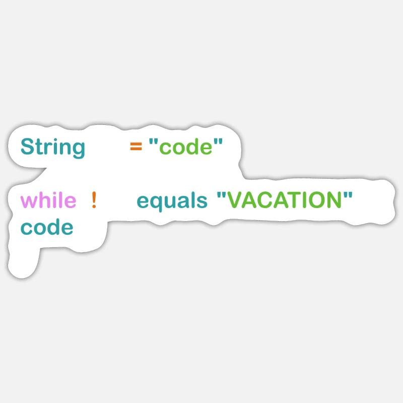 Funny Programmer Nerd Computer Science Programming Sticker Größe S (10 x 10 cm)