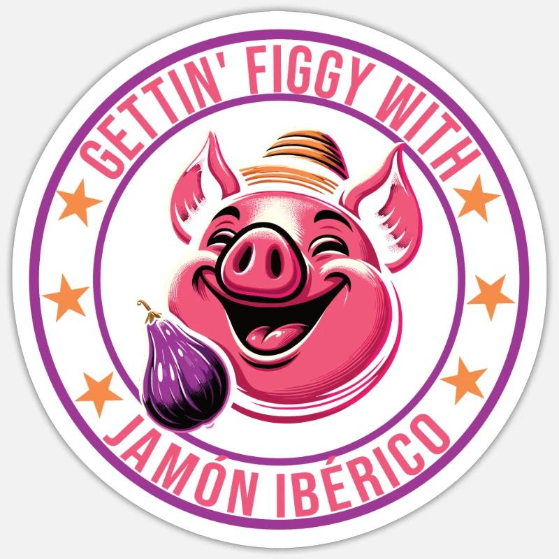 Spanisches Essen Sticker Größe S (10 x 10 cm)