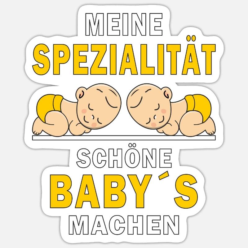 Sticker Größe S (10 x 10 cm) - 